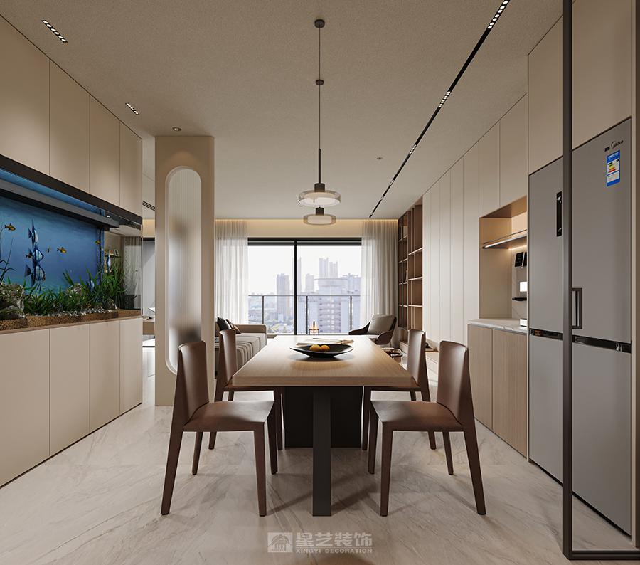 柔棕雅境，松弛感的現(xiàn)代輕奢居